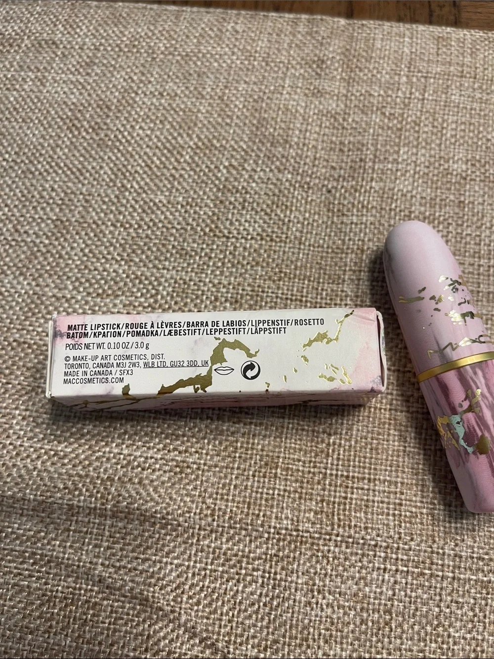 MAC Cosmetics matte lipstick